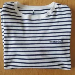 mont-bell ストライプ長袖Tシャツ 130