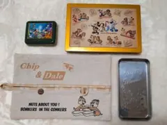 ディズニー　缶とティッシュカバーのセット