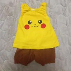 ピカチュウデザインセットアップ 70-80