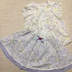 【美品】セットアップ セラフseraph 花柄 レース 120 130