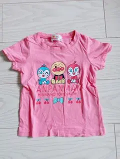 アンパンマン Tシャツ ピンク