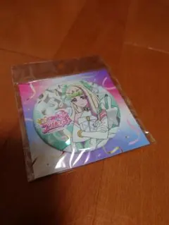 キミとアイドルプリキュア　キュアズキューン　キラキラ缶バッジ