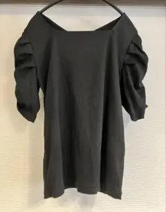 AZUL by moussy カットソー 黒