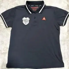 le coq sportif ゴルフ 半袖ポロシャツ Mサイズ ブラックのサムネイル