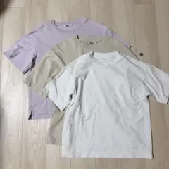 3枚セット 無印 UNIQLO 接触冷感Ｔシャツ