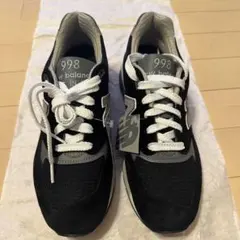 新品未使用　New Balance 998 made inUSA ブラック