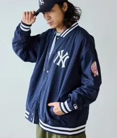 ニューエラ　ナイロンスタジャン