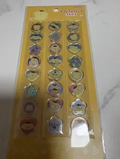 ポムポムプリン おはじきふうシール 24枚入り