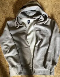 GAP フルジップパーカー M グレー