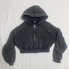 H&M ショート丈パーカー