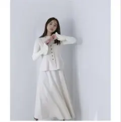 natural beauty basic キャミビスチェ＆フレアスカート