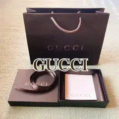 GUCCI  グッチ  空箱  ショッパー  紙袋  リボン  中古品