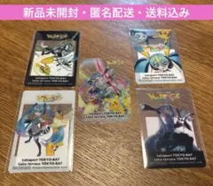 ポケモン 初音ミク ポケミクライブ ららぽーと 特典 クリアカード 全5