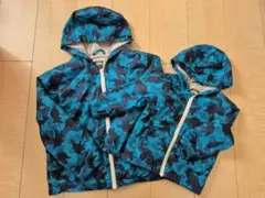 GYMBOREE カモフラージュ柄 ジャケット 7-8y12-24mセットのサムネイル