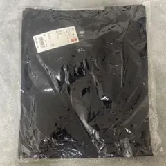 ユニクロ ラグランスリーブ クールネックTシャツ 5分袖 ネイビー S