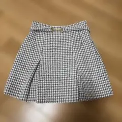 SNIDEL チェック柄フレアスカート