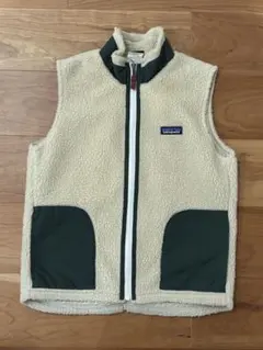 patagonia フリースベスト キッズL
