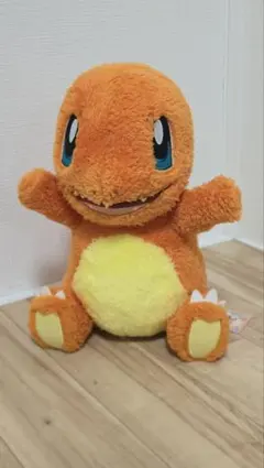 ポケモン Pokemon ヒトカゲ ぬいぐるみ 大きめ バンダイ製