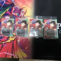 【一番くじ】ワンピースプロモ　モンキー・D・ルフィ　4枚セット