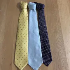 BULGARI & BOSS ネクタイ 3本セット