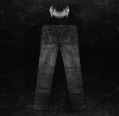 yxngbratz Wax Coating slim-fit pantsのサムネイル