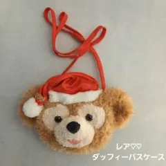 レア♡2009年ダッフィークリスマス♡サンタ コインケース【パスケース】