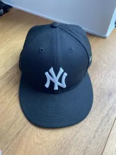 New Era 59FIFTY ブラックキャップ 7 1/2