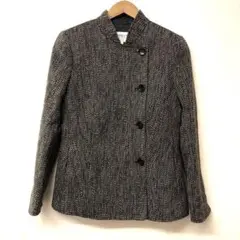 ARMANI COLLEZIONI アルマーニ ウール スタンドカラージャケット