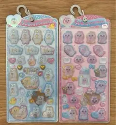 うるちゅるポップシール おぱんちゅうさぎ　んぽちゃむ　2種セット　正規品