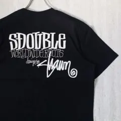 海外限定 S/Double エスダブル Tシャツ L ブラック