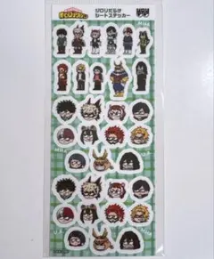 ヒロアカ ジロリだらけシートステッカー