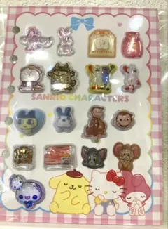29.立体シール　うるちゅるシール　きゅるるん　コットンパフィ　プチドロップ
