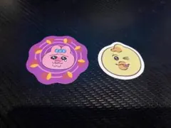 スシロー×可哀想に！コラボ キャラクターステッカー2枚セット