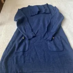 長袖チュニック ニット