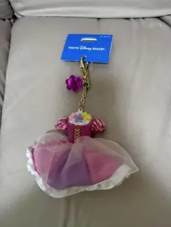 東京ディズニーリゾート ドレス型キーホルダー　ラプンツェル