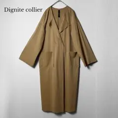 Dignite collier エコスエードロングコート キャメルのサムネイル