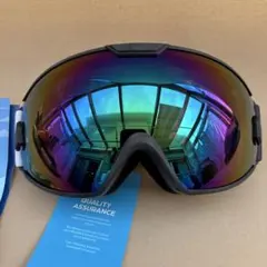 キッズ用スキーゴーグル スキーゴーグル 6〜12歳用 　収納袋付