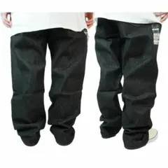 W42L32新品リーバイス５０１ブラック黒糊付デニムジーンズリジッドlevi's