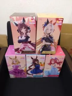 ラウンドワン限定　ウマ娘Trio-Try-iT Figure 5体セット