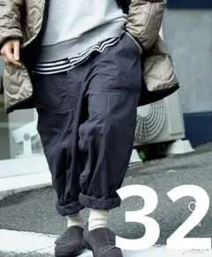 ノースフェイス パープルレーベル リップストップ ワイドクロップドパンツ 32