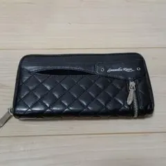 Samantha Thavasa キルティング長財布 ブラック