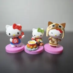 ⑤チョコエッグ ハローキティ 3体セット