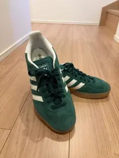 adidas Gazelle ダークグリーン スニーカー