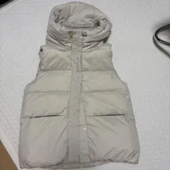 Melrose Claire フード付きダウンベスト