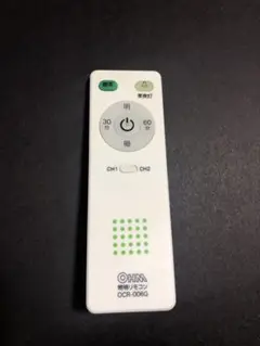 OHM シーリングライト照明リモコンOCR-006G 蓋無し(6791)