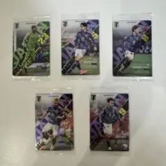 ツインウエハース　日本代表ver.　ノーマルカード５枚セット