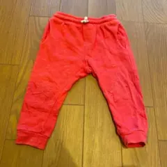 送料込み♪zara baby boy スウェット　パンツ　赤　92cm