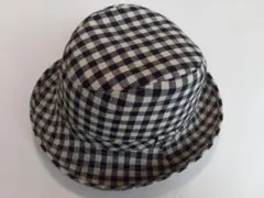 ブルーアズール☆中折れ帽　58cmブラック　新品