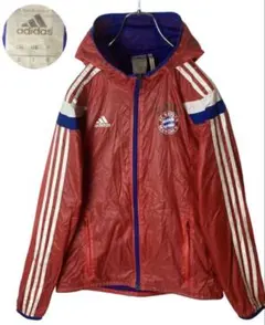 マ*ク様 adidas バイエルン・ミュンヘン ナイロンジャケット - メルカリ