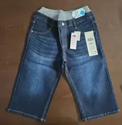 新品　デニムハーフパンツ 160サイズ